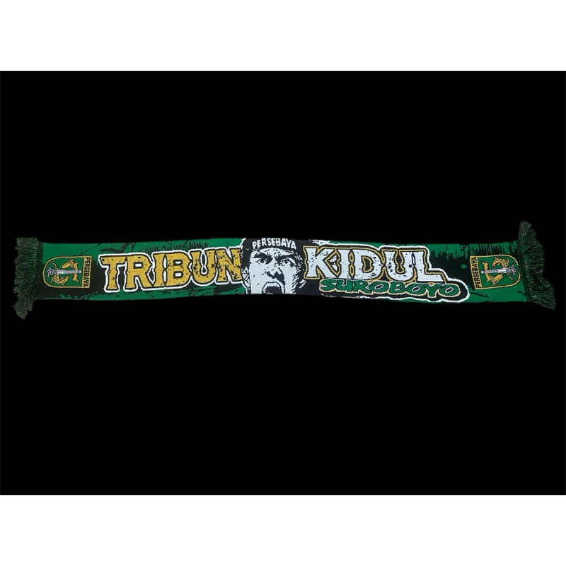 SYAL BONEK PERSEBAYA SURABAYA SCARF TRIBUN KIDUL SUROBOYO