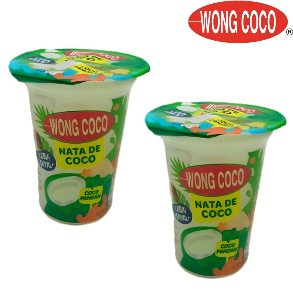 

Wong coco nata de coco leci / cocopandan / dugan 220 gram
