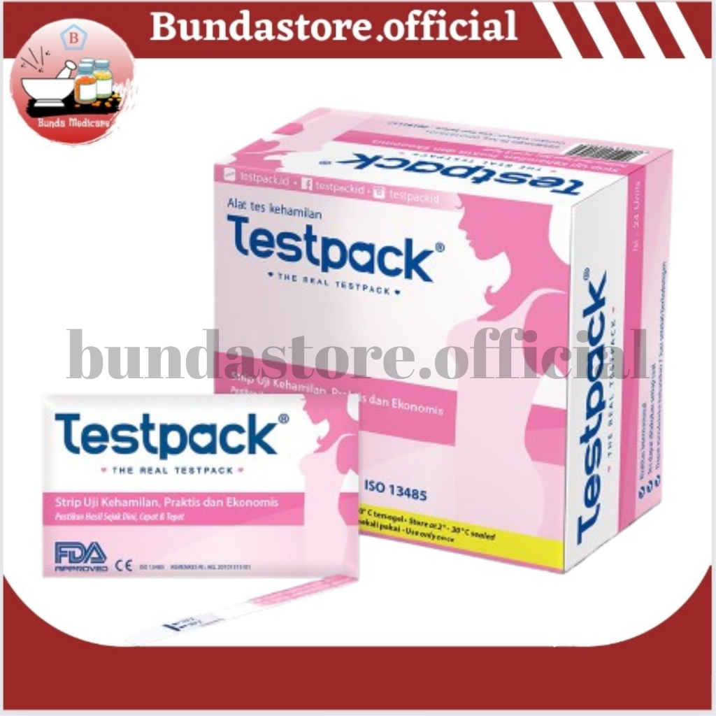 Testpack Strip - Alat test kehamilan l Deteksi Kehamilan l Testpack The Real Testpack