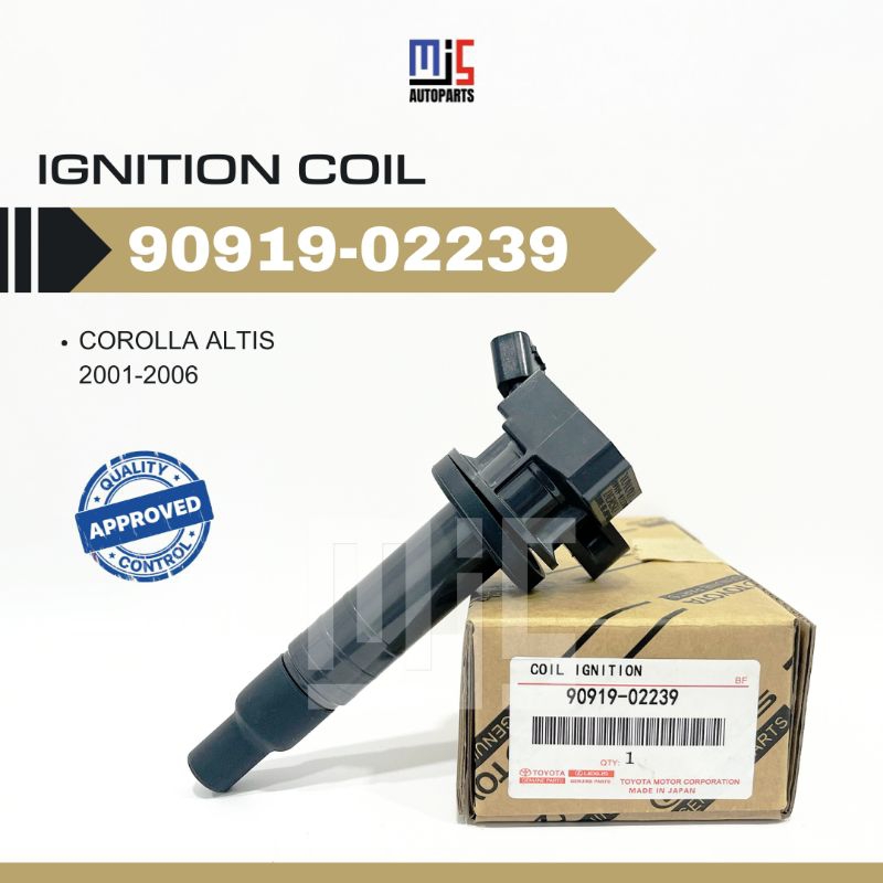 Ignition Coil Corolla Altis 2001-2006 90919-02239