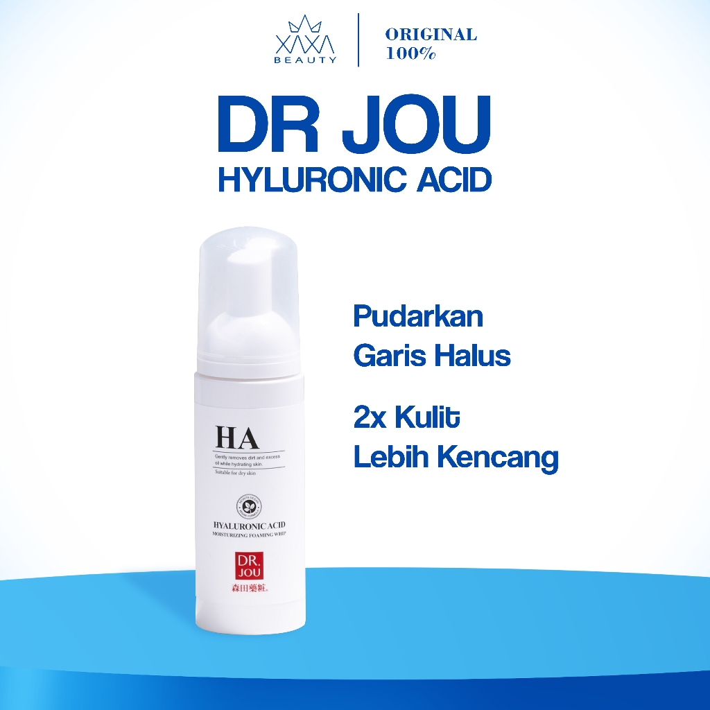 Dr. JOU - (Hyaluronic Acid) Gentle Cleansing Whip (Facial Wash) / Dr Jou Facial Wash 145ml