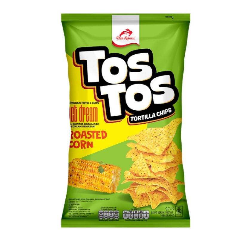 

Tos Tos Tortilla Chips Roasted Corn 140 g