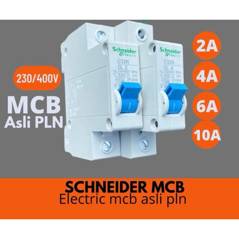 MCB PLN  modif CL2A  modif 4A modif 6A modif 10A modif16A modif 20A modif 25A modif 35A