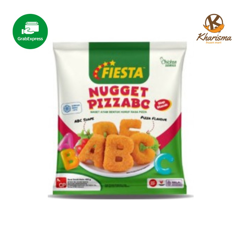 

Fiesta Chicken Nugget Pizzabc 400g Frozen Food (Area Sumbar)
