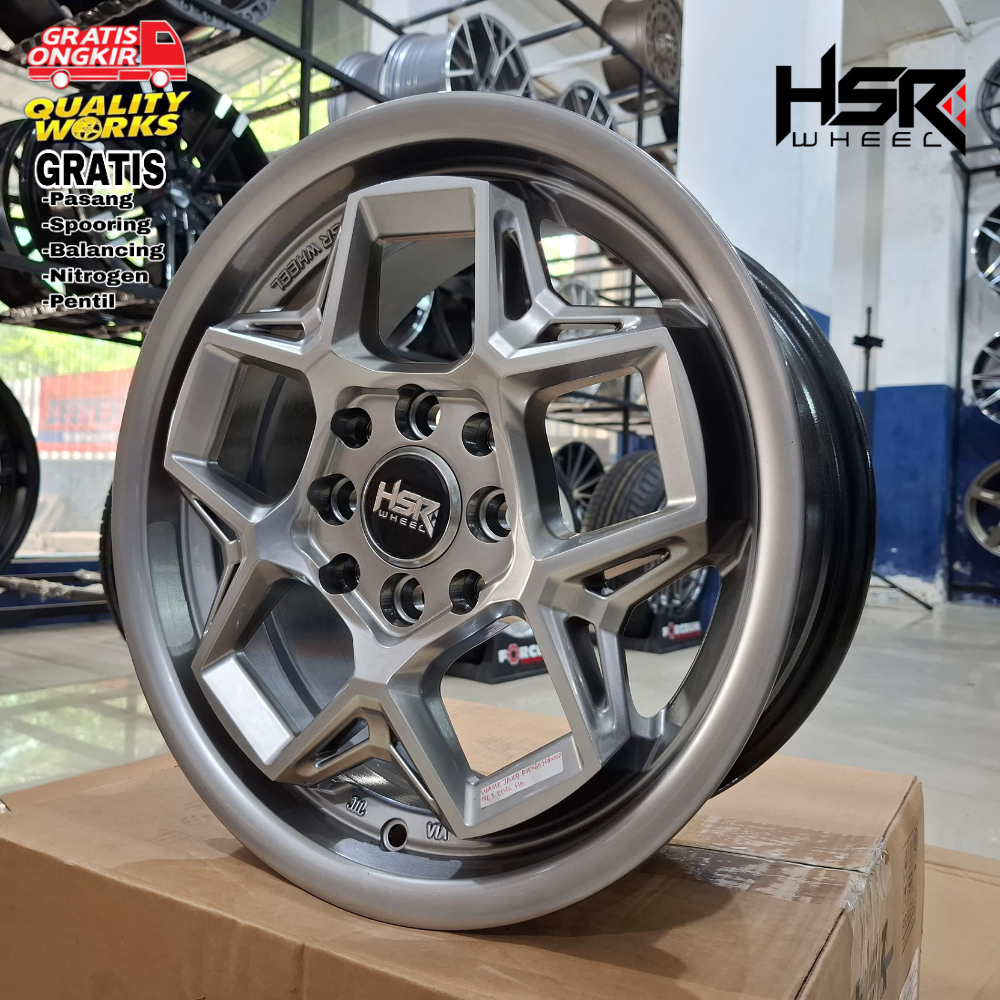 Velg Racing Mobil Avanza, Livina, Ring 15 Velg Modifikasi Hsr Wheel Wasile