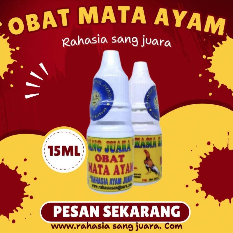 OBAT TETES MATA AYAM BANGKOK ADUAN KATARAK DAN SNOT 15ml