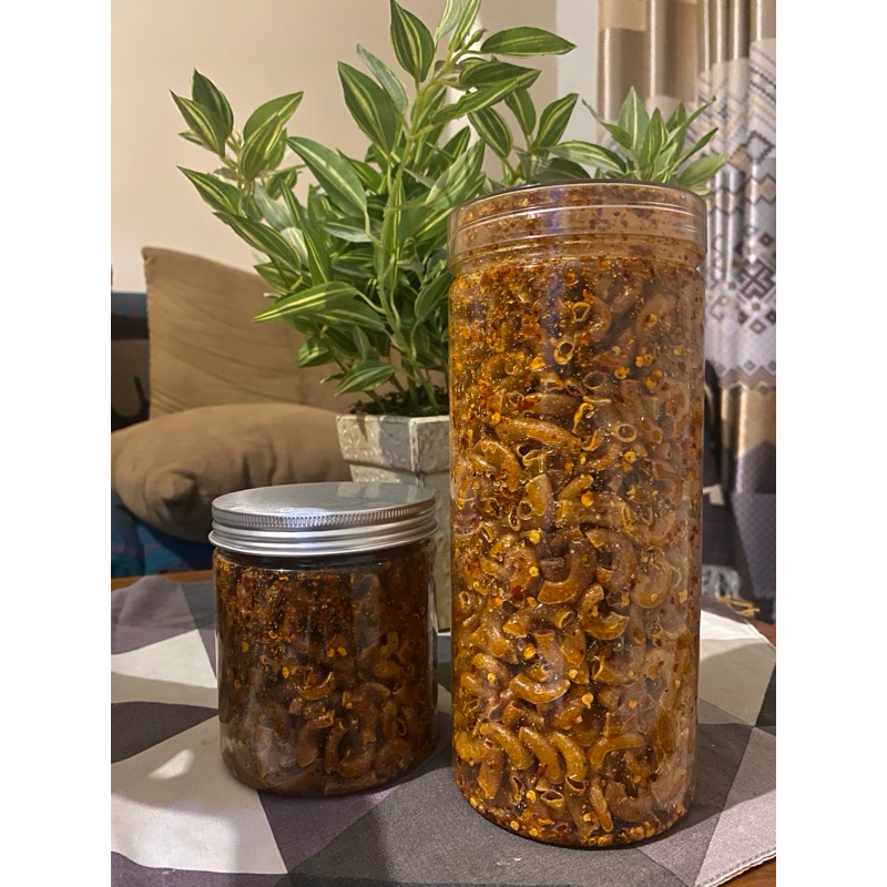 

Makaroni Cikruh Daun Jeruk Pedas Toples