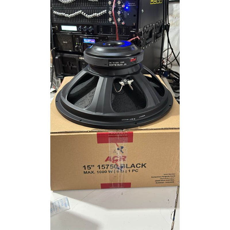 SPEAKER ACR BLACK 15 INC 15"15750 BLACK