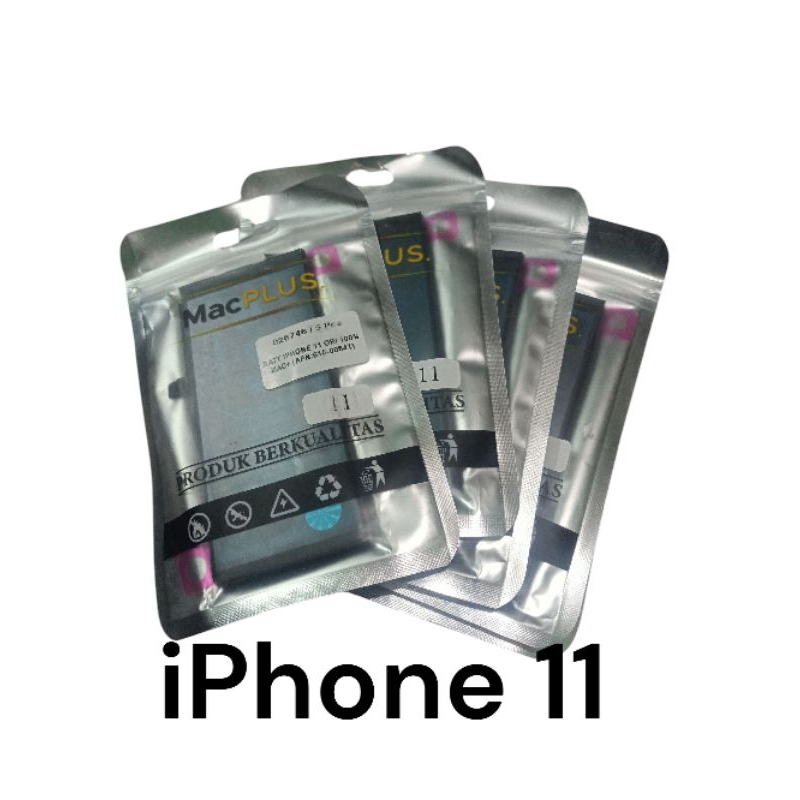 BATERAI IPHONE 11 ORI 100% MACPLUS