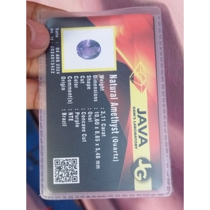 natural batu Amethyst/ kecubung ungu
