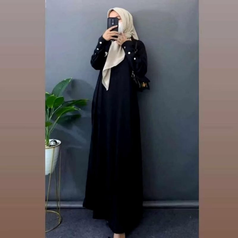 GAMIS INARA KANCING PREMIUM/ GAMIS WANITA INARA BUTTON