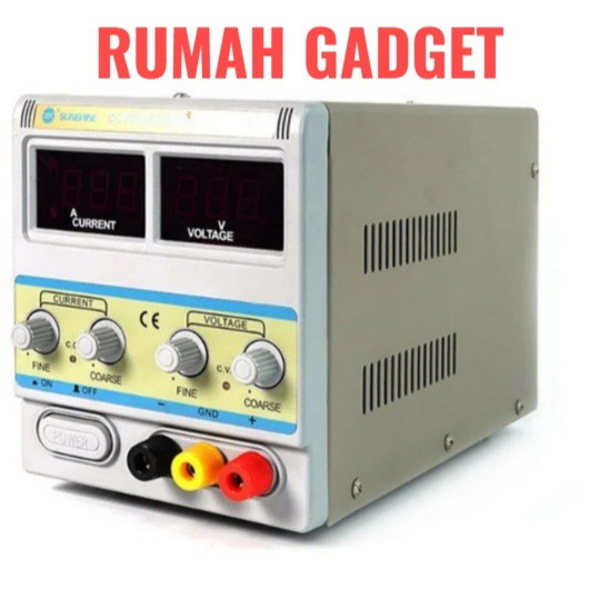 POWER SUPPLY SUNSHINE P-3010D DIGITAL 10 AMPERE ORG ALAT SERVICE
