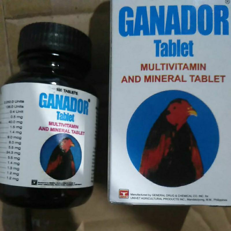 GANADOR OBAT AYAM ADUAN PENINGKAT MENTAL AGRESIF NAFAS STAMINA