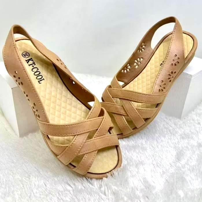 Sandal Hak Tahu 3 cm/Sandal hak 3 cm wanita/Sandal wanita kekinian