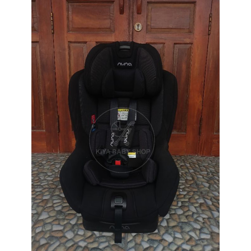 CAR SEAT NUNA RAVA - CAVIAR ( HITAM ) PRELOVED