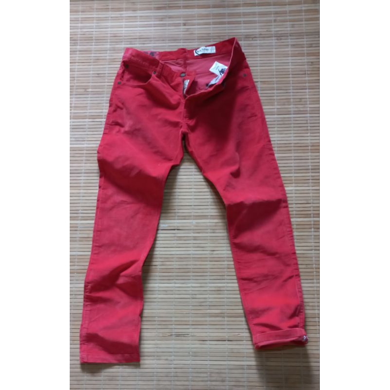 celana being human coduroy second