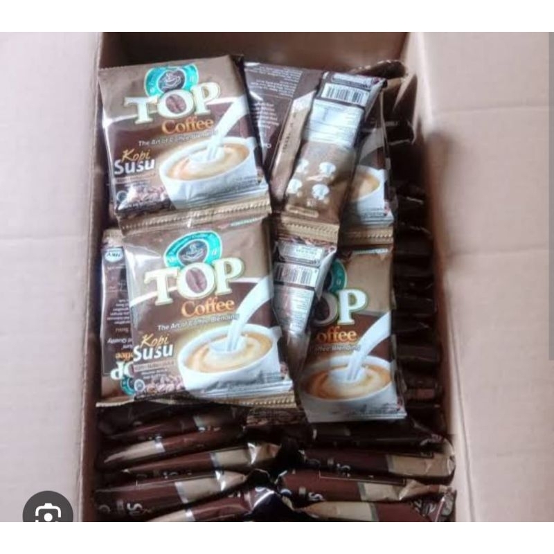 

Top Kopi Susu Kemasan sachet Renteng isi 12 pcs