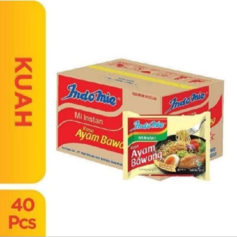

INDOMIE AYAM BAWANG ISI 40