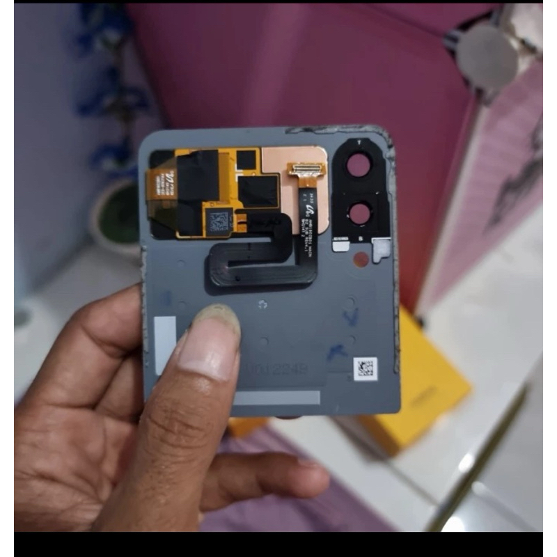 lcd luar samsung z flip 3