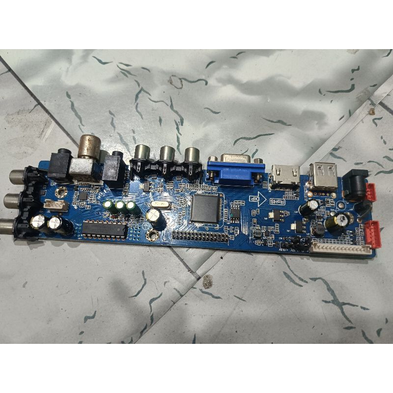mainboard tv led aoyama 17 in