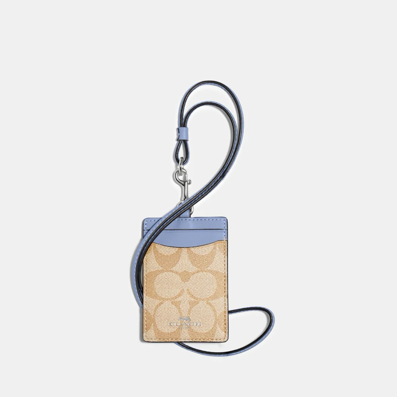 

CCH ID Lanyard In Signature Khaki Blue