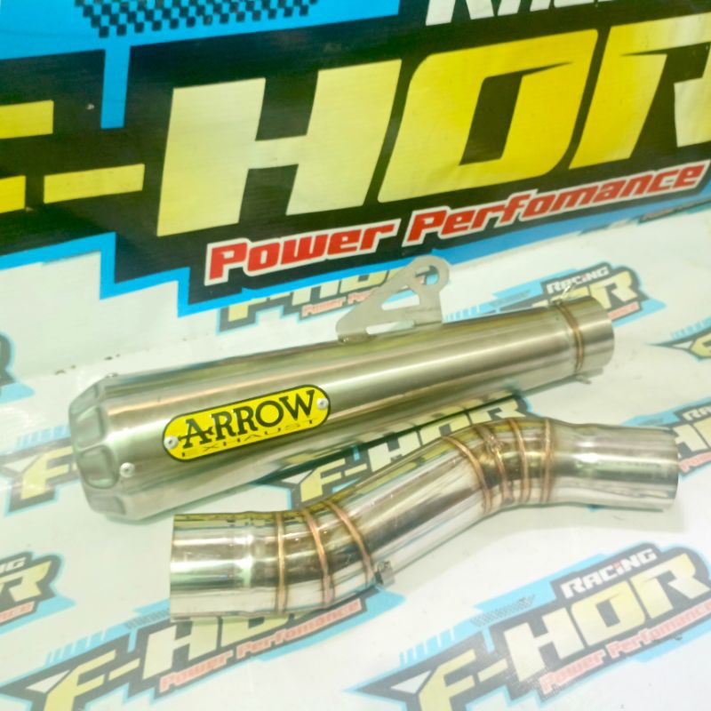 Knalpot Racing ARROW Ninja 250 Z250 R25 MT25 CB150R CBR150R CBR250R CBR250RR Slip On ARROW