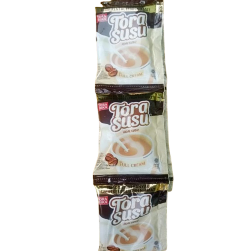 

10pcs TORA SUSU Tora Bika Kopi Susu Instan Full Cream 31gr