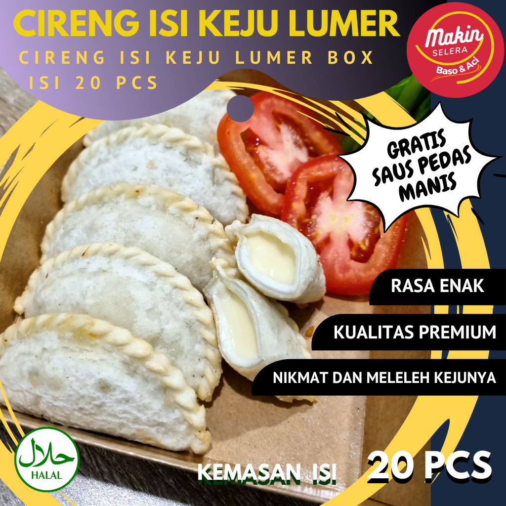 

Cireng Keju Lumer Box Isi 20 Pcs Halal Dan Endul By Makin Selera