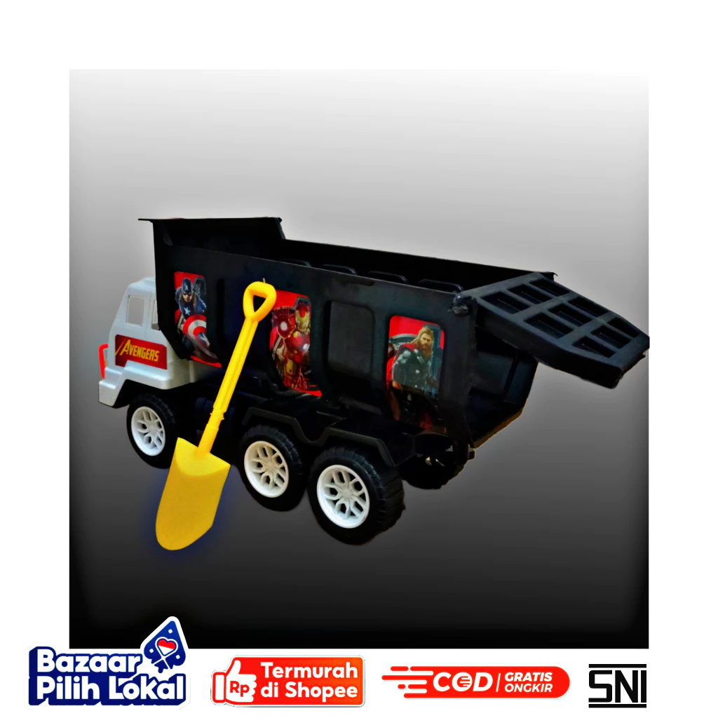 OBRAL Mainan Anak Truk Dump TTP 02 / Truk Pengangkut Pasir