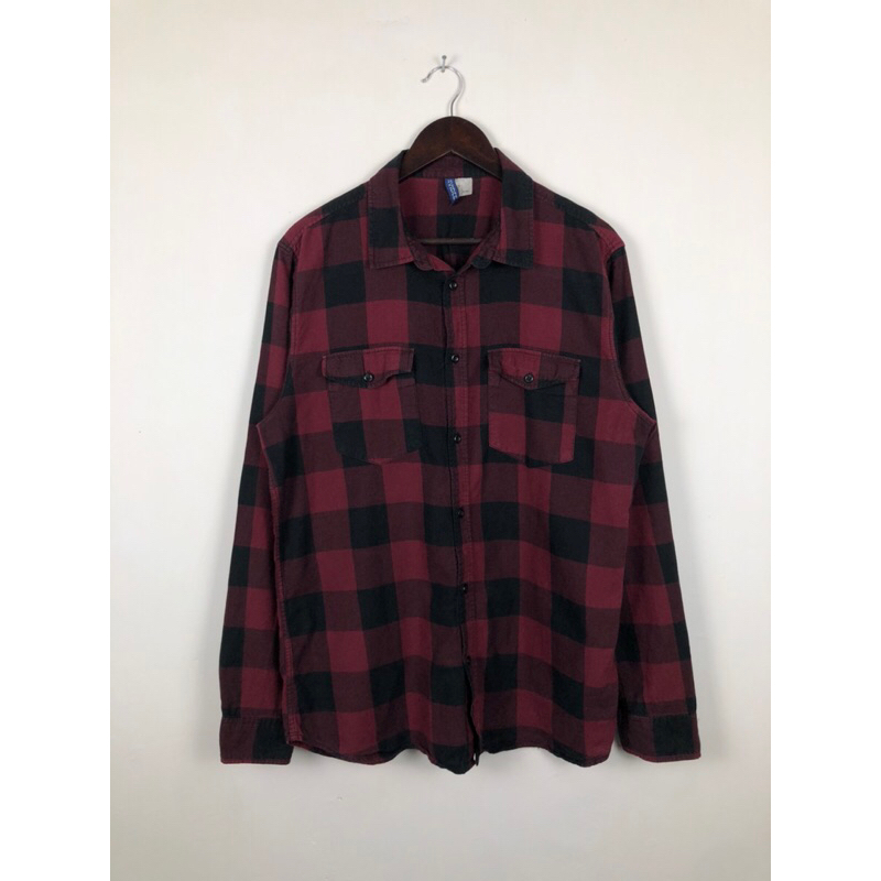 H*M FLANNEL SHIRT