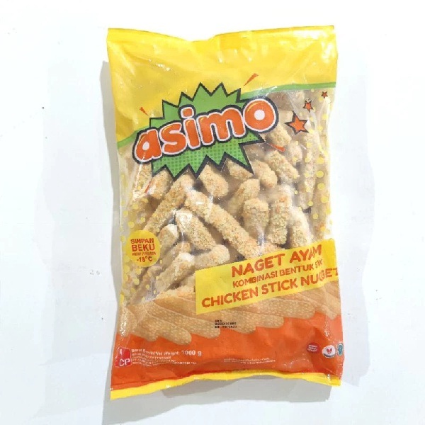

CHICKEN STICK ASIMO 1KG STIK AYAM KOMBINASI HALAL