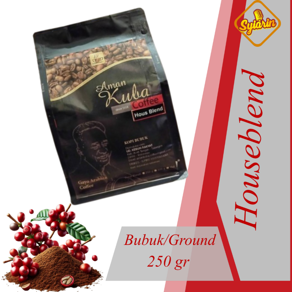 

Syiar II Kopi Aceh Gayo Takengon Housblend Original II Bubuk 250g