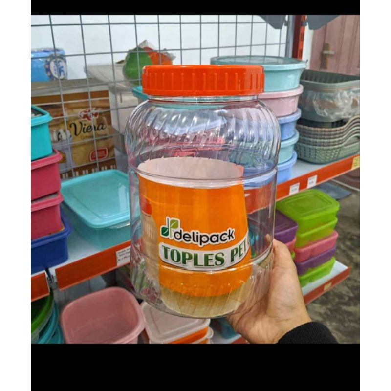 toples besar untik simpan macam2 kue