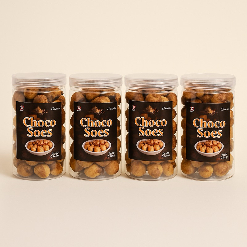 

Twins Cake n Dessert Sus kering coklat lumer Choco soes Varian Coklat 250gr