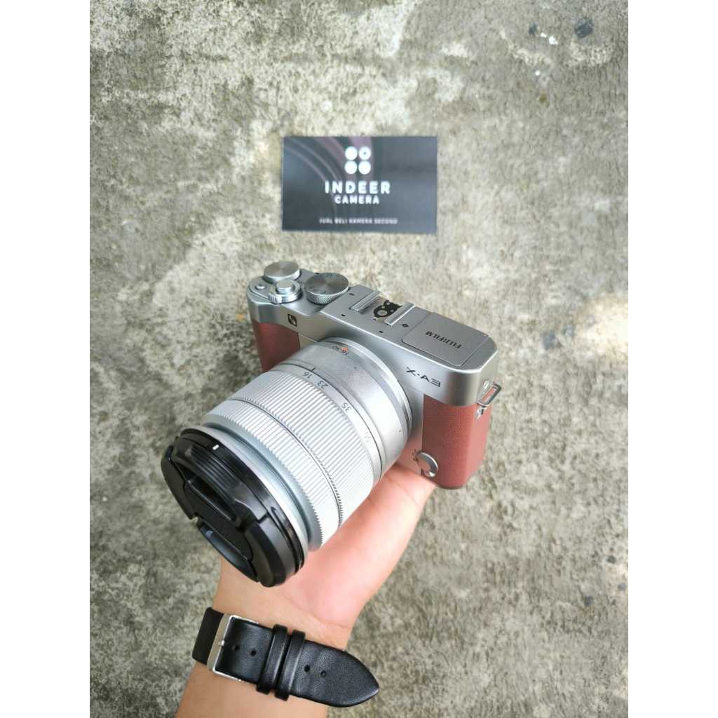 Fujifilm X-A3 KIT ATAU XA3 SECOND  FULLSETBOX  ( GARANSI TOKO ) BEST QUALITY 100% ORYGINAL ✅ TERLARI