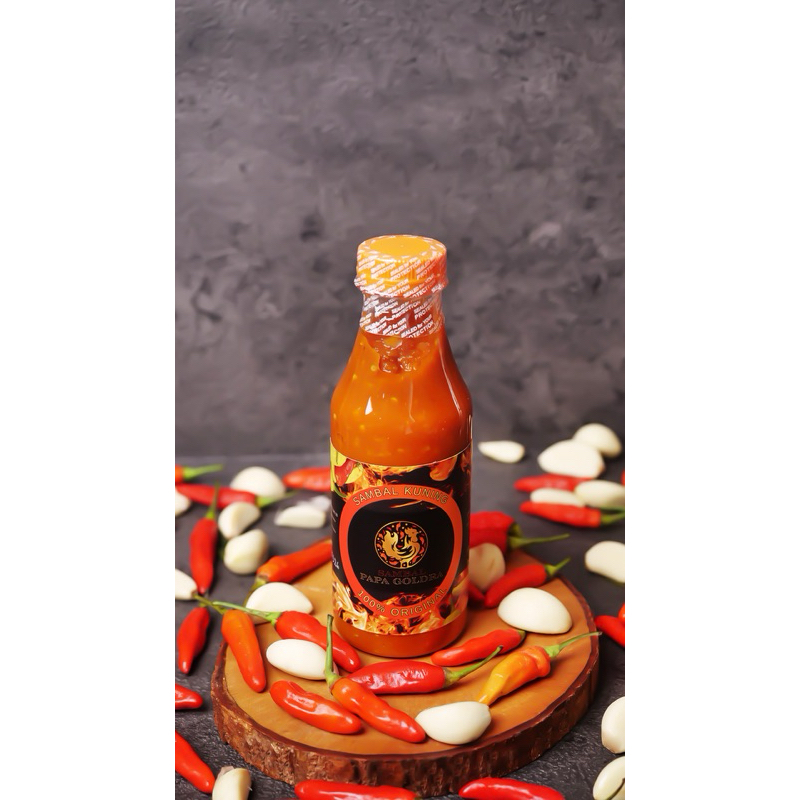 

Sambal Papa GOLDRA ! Sambal kuning pedas !