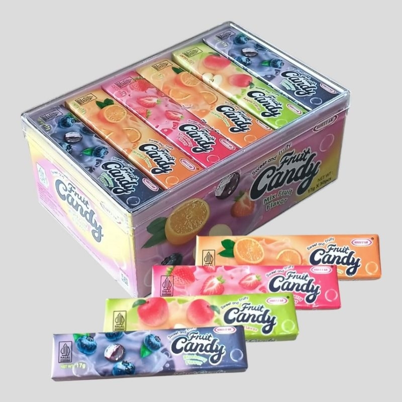 

Permen Lunak Fruit Candy 30 Pcs