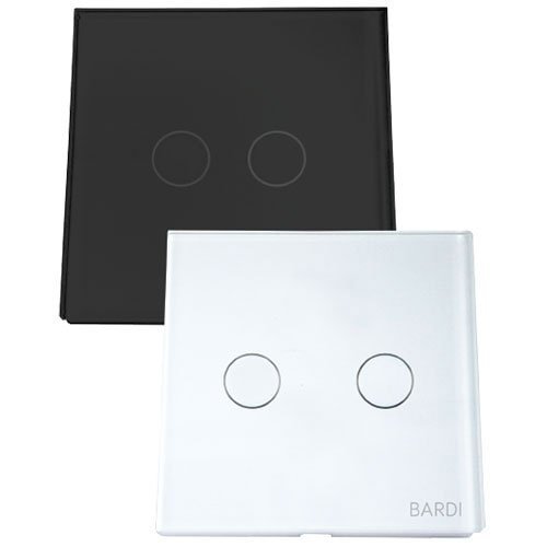 Wall Switch EU 2 Gang – White