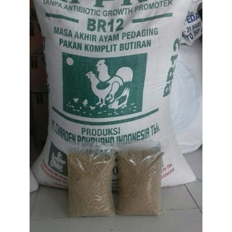 BR12 pakan ayam butiran  25kg