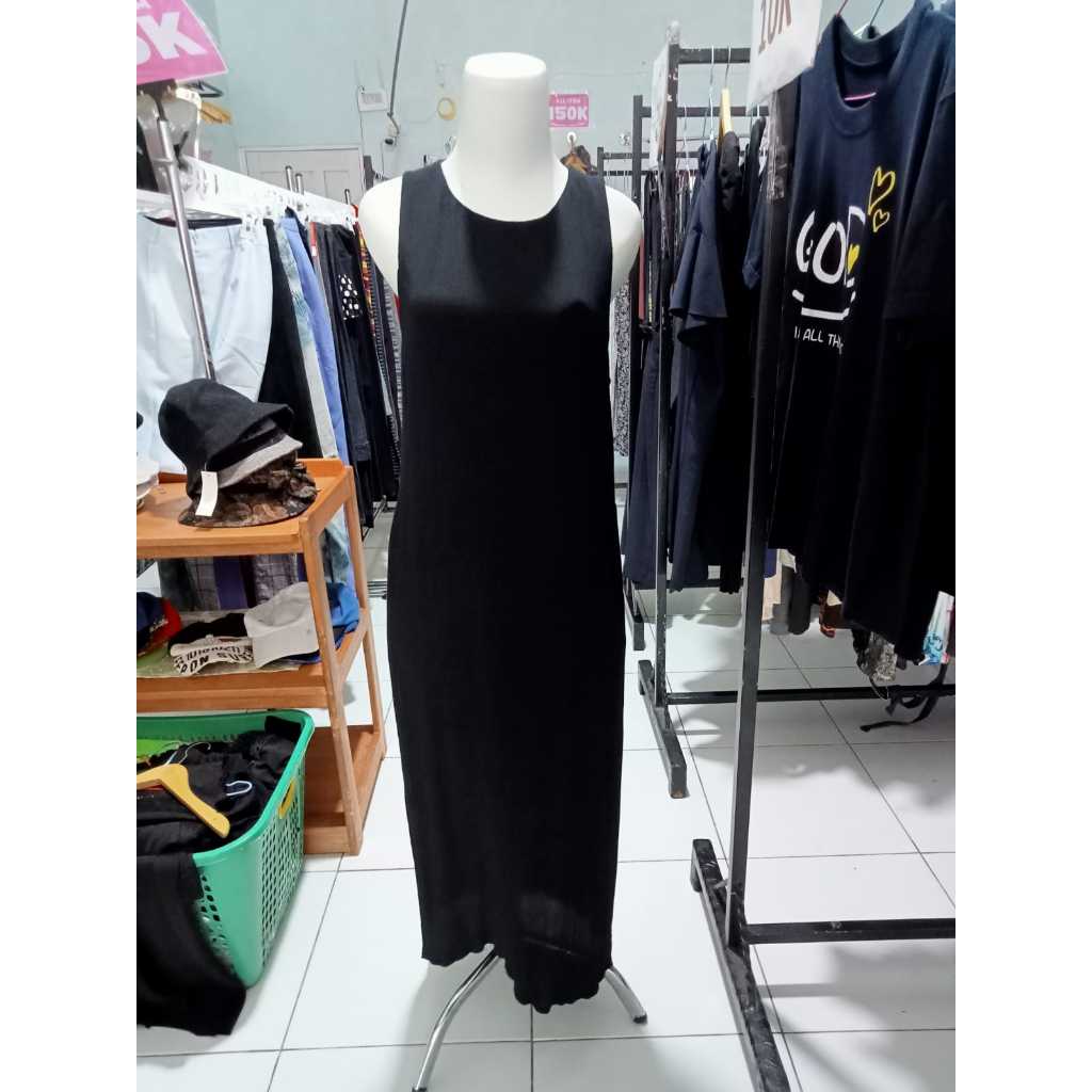 Dress Hitam MANGO Wanita / Dress Wanita