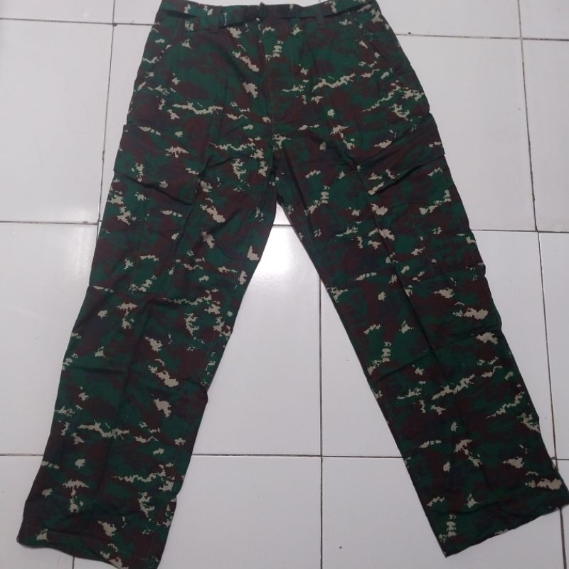 Celana PDL NKRI original Jatah TNI, celana cargo pria, celana naik gunung, celana panjang kargo
