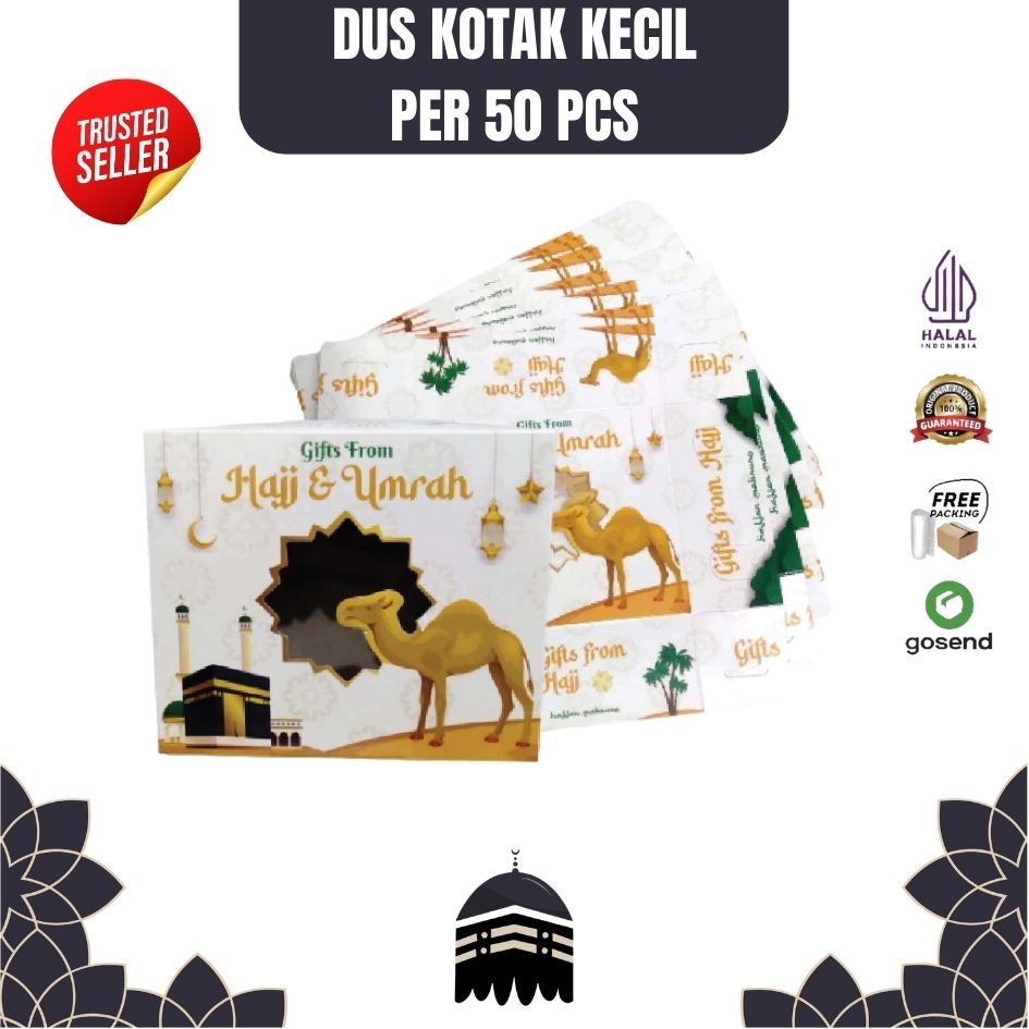 

Dus Kotak Kecil Oleh Oleh Haji Umroh /Dus Kosong oleh oleh umroh haji Per 50 pcs