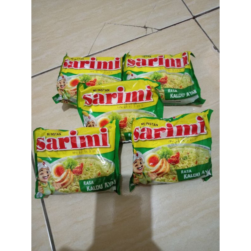 

mie instan Sarimi kuah promo termurah dapat 5pcs