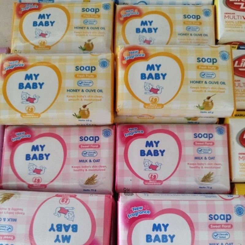 Sabun Batang My Baby, My Baby Sabun Mandi 70 gram