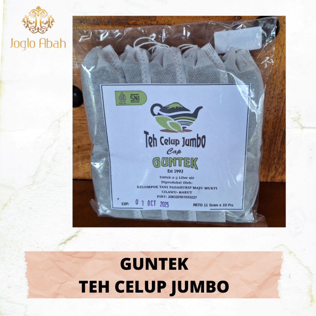 

Guntek - Teh Celup Jumbo - Joglo Abah