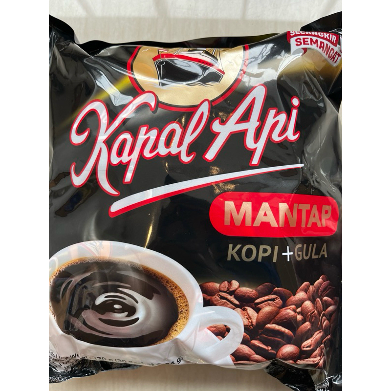 

Kapal Api Mantap Kpoi+Gula 30s 720gr