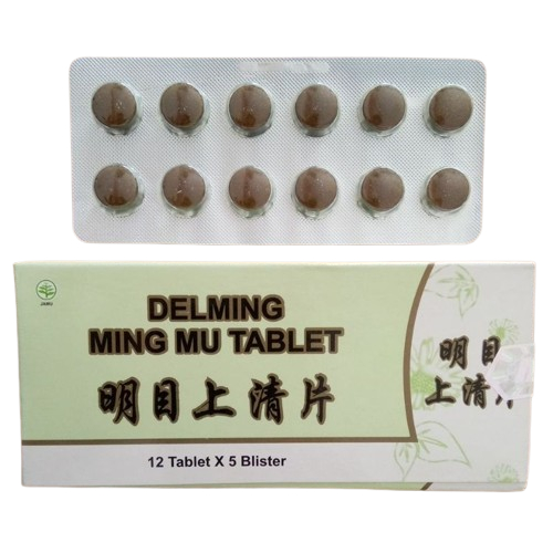 DELMING Ming Mu Tablet/ obat sakit mata merah.