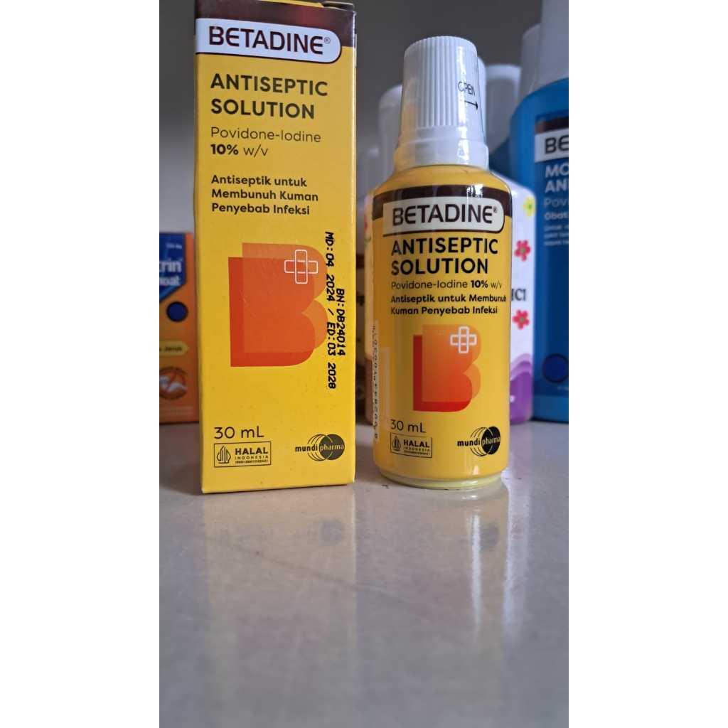 Betadine Antiseptic Solution 30 ml