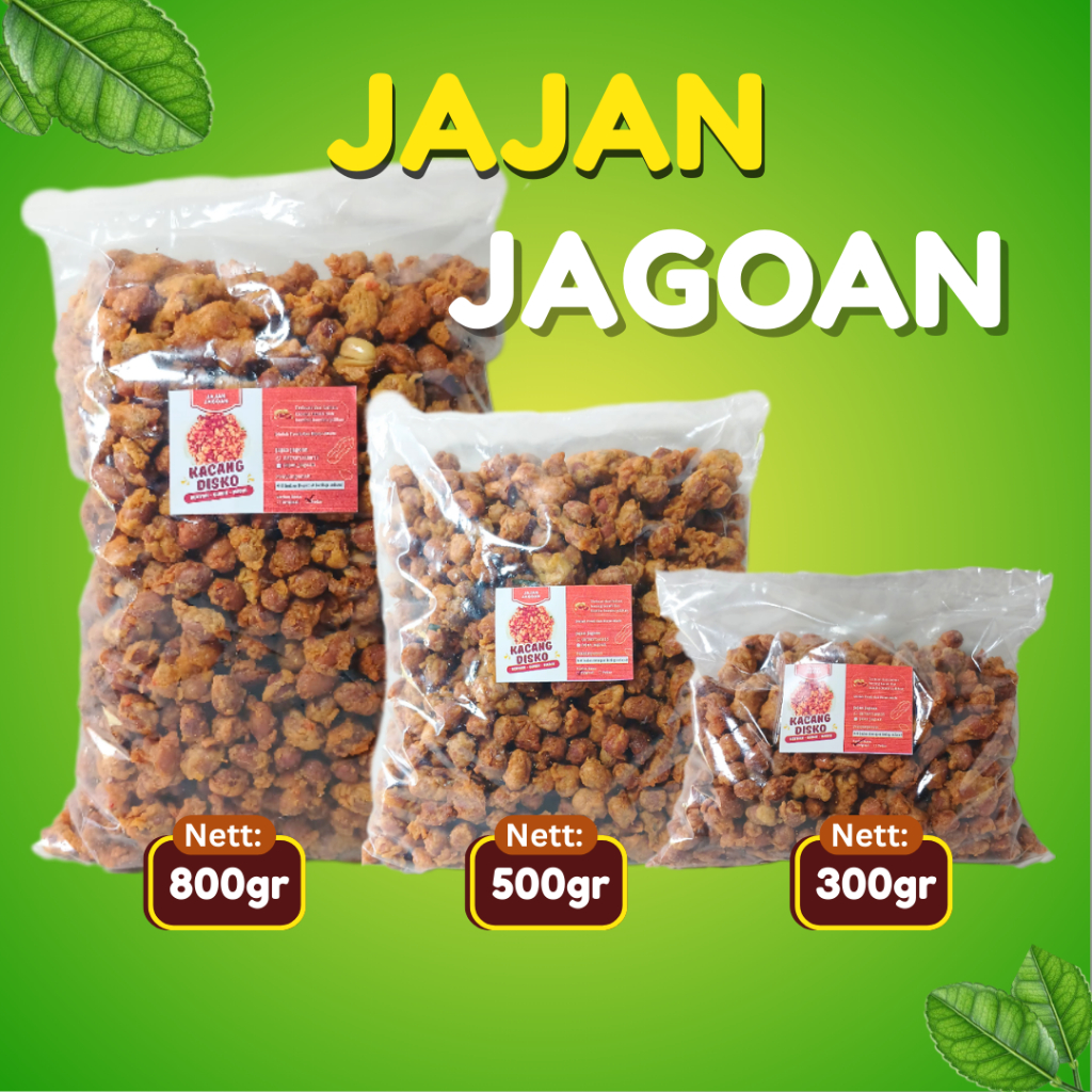

Kacang Kribo / Kacang Disco Daun Jeruk Original dan Pedas, Renyah, Gurih, dan Lezat - Jajan Jagoan