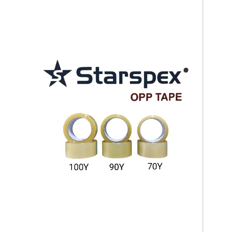 

lakban bening besar starspex 45 mm x 100 yard